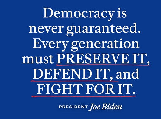 POLITICS AND DEMOCRACY IS A STRUGGLE FOR YOUR WELL-BEING! STOP TRASHING DEMOCRACY TO THE DOGS!!